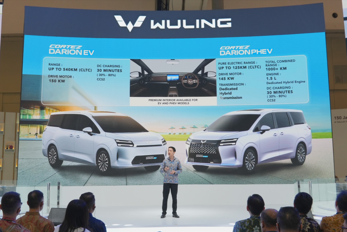Wuling Cortez Darion Debut Global di GIIAS 2025: MPV Listrik dan Hybrid dari “Indonesia untuk Dunia”